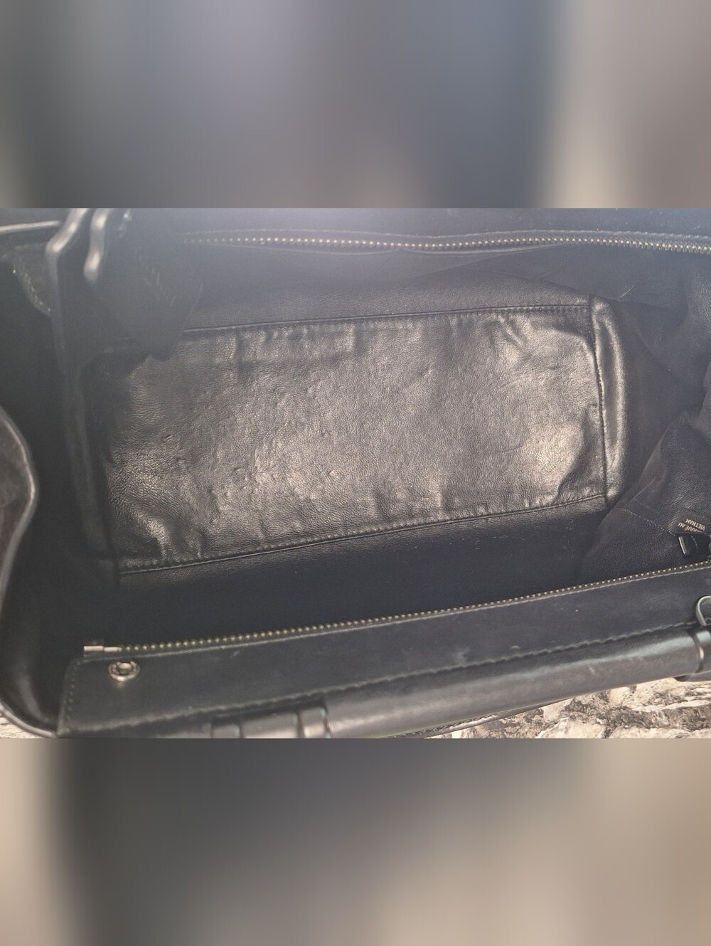 Coach Drifter CarryAll Satchel, Black Leather, EUC - Picture 6 of 10